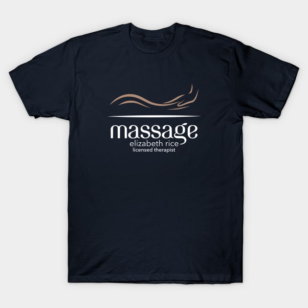 E Rice Massage T-Shirt by erock